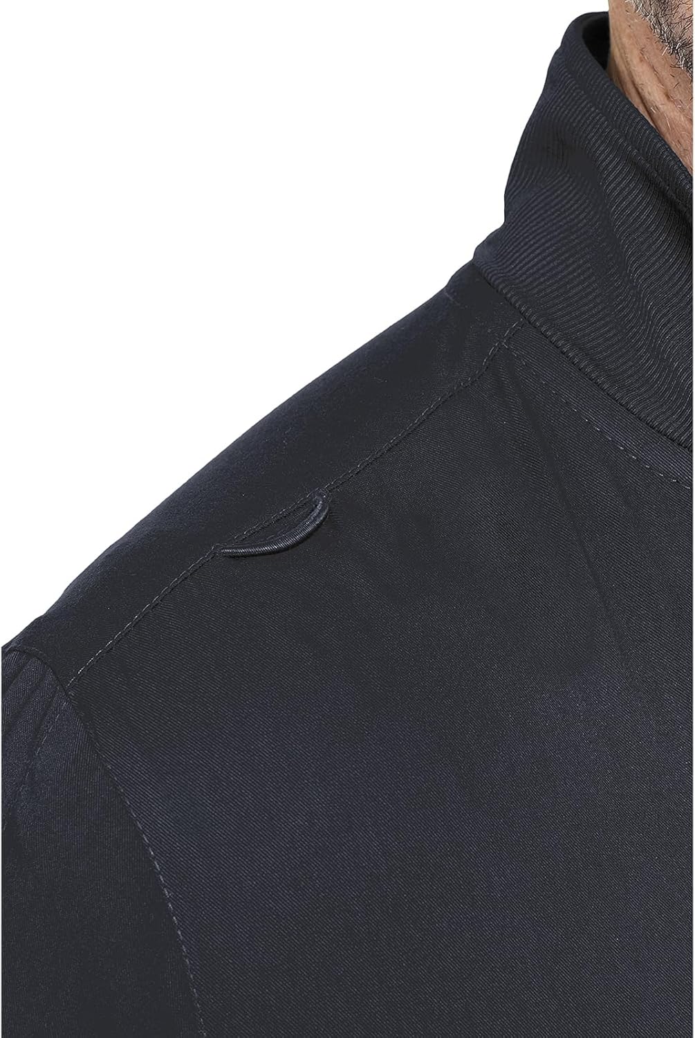Med Couture Men's Warm-Up Jacket with 3 Pockets, Zip Front Closure and 2-Way Stretch Fabric - MC7678 - Image 2
