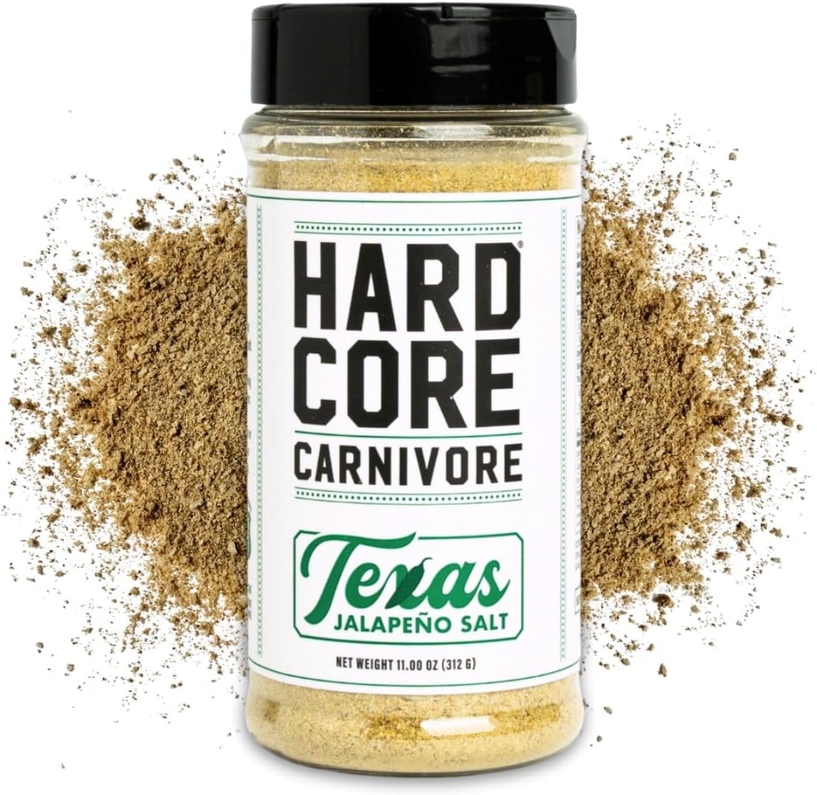 Hardcore Carnivore: Texas Jalapeño Salt Seasoning 312g (11oz)