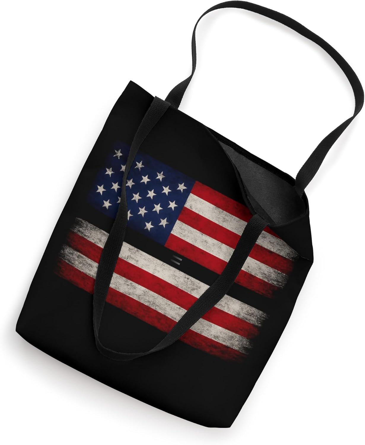 Created Equal American Flag Tote Bag Tote Bag
