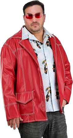 Plus Size Deluxe Fight Club Tyler Durden Costume for Men - Includes Jacket, Shirt & Glasses - Officially Licensed