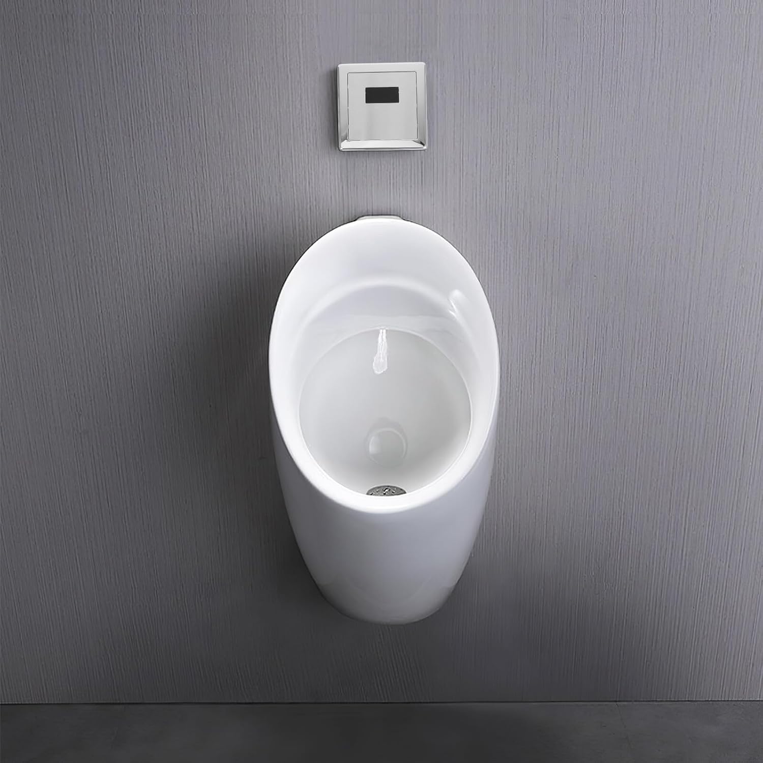 DOITOOL Automatic Sensor Urinal Flush Valve Set with Solenoid Valve Panel Accessories Intelligent Flush Mechanism for Toilets and Public Bathrooms Efficient Water-saving Auto Flusher Kit