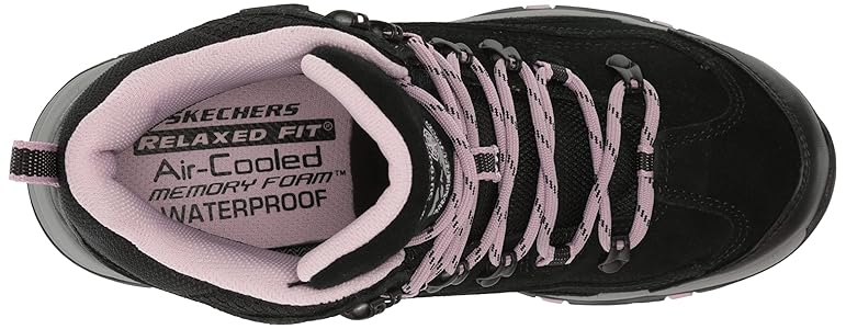 Zapatillas De Trail Skechers Trego Alpine Mujer Negro/Gris