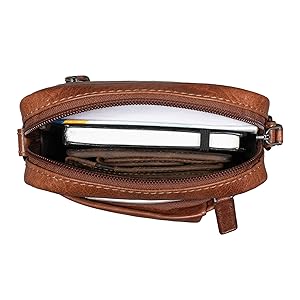 Borsello Uomo In Vera Pelle STILORD 'Finn' - Messenger Per Tablet - Foto 13