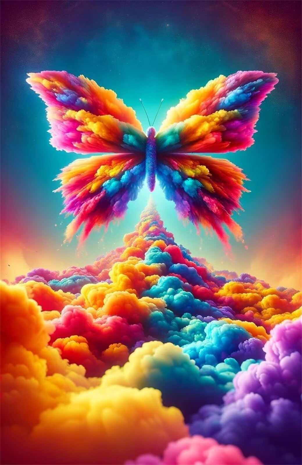 Puzzle 2000 Pezzi Farfalla Colorata Puzzle Classici, Giochi Rilassamento e Intelligence, Puzzles Impossible, Idea Regalo Uomo e Donna