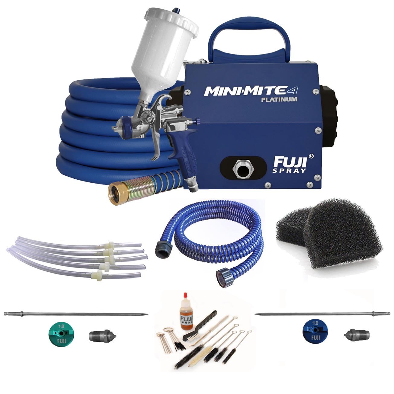 Fuji Spray Mini-Mite 4 Platinum HVLP Spray System Bundle | T75G