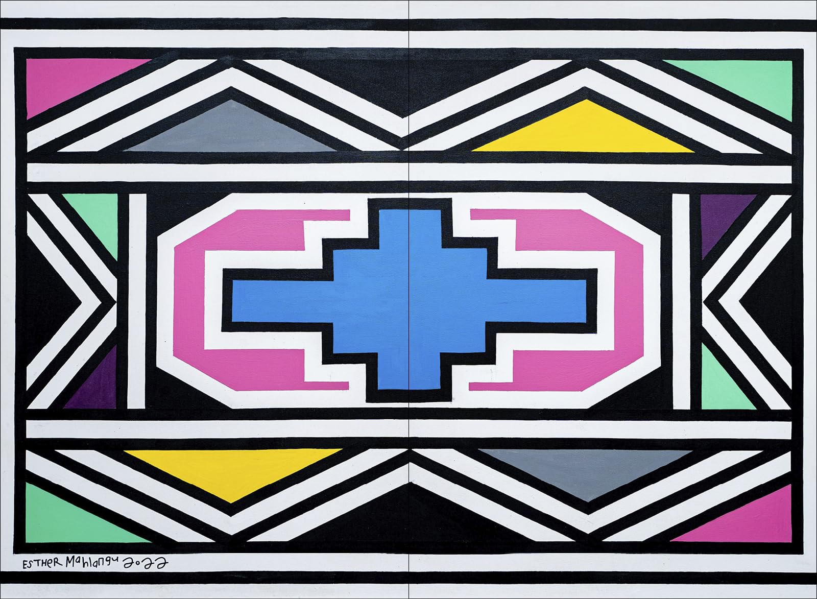 Esther Mahlangu /anglais