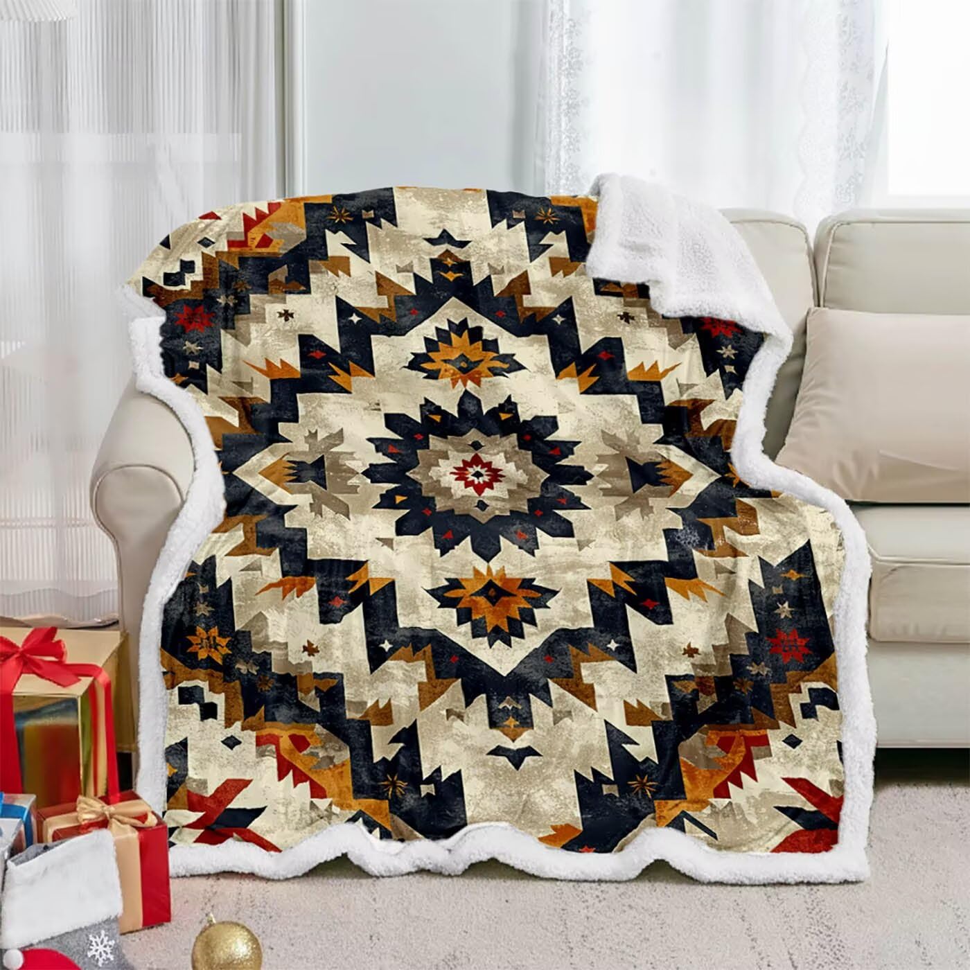 Koc polarowy Sherpa, prosty, miękki, obciążeniowy, zimowa, jesienna pościel, duży, 150 x 200 cm, ciepły, oddychający, na sofę, łóżko, do pokoju, podróży, dekoracja, prezenty dla kobiet (narodowość