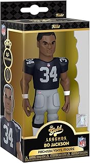 Funko Gold Vinyl: NFL Legends - Bo Jackson, Las Vegas Raiders, 5 Inch Premium Vinyl Figure with Chase (Styles May Vary)