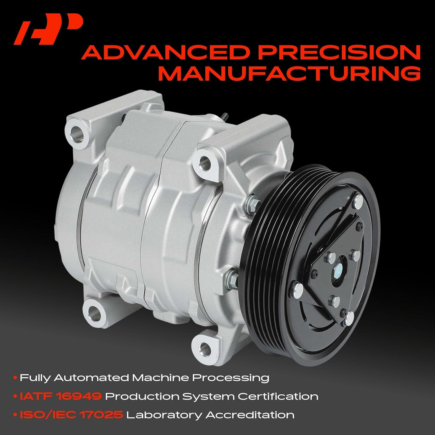 A-Premium Air Conditioner AC Compressor with Clutch Compatible with Dodge Grand Caravan 2011-2020, Journey 2011-2019, Avenger 2011-2014 & Chrysler Town & Country 2011-2016, 200 2011-2014 & Ram C/V