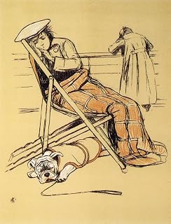 Posterazzi A Gay Dog 1905 Afternoon Nap