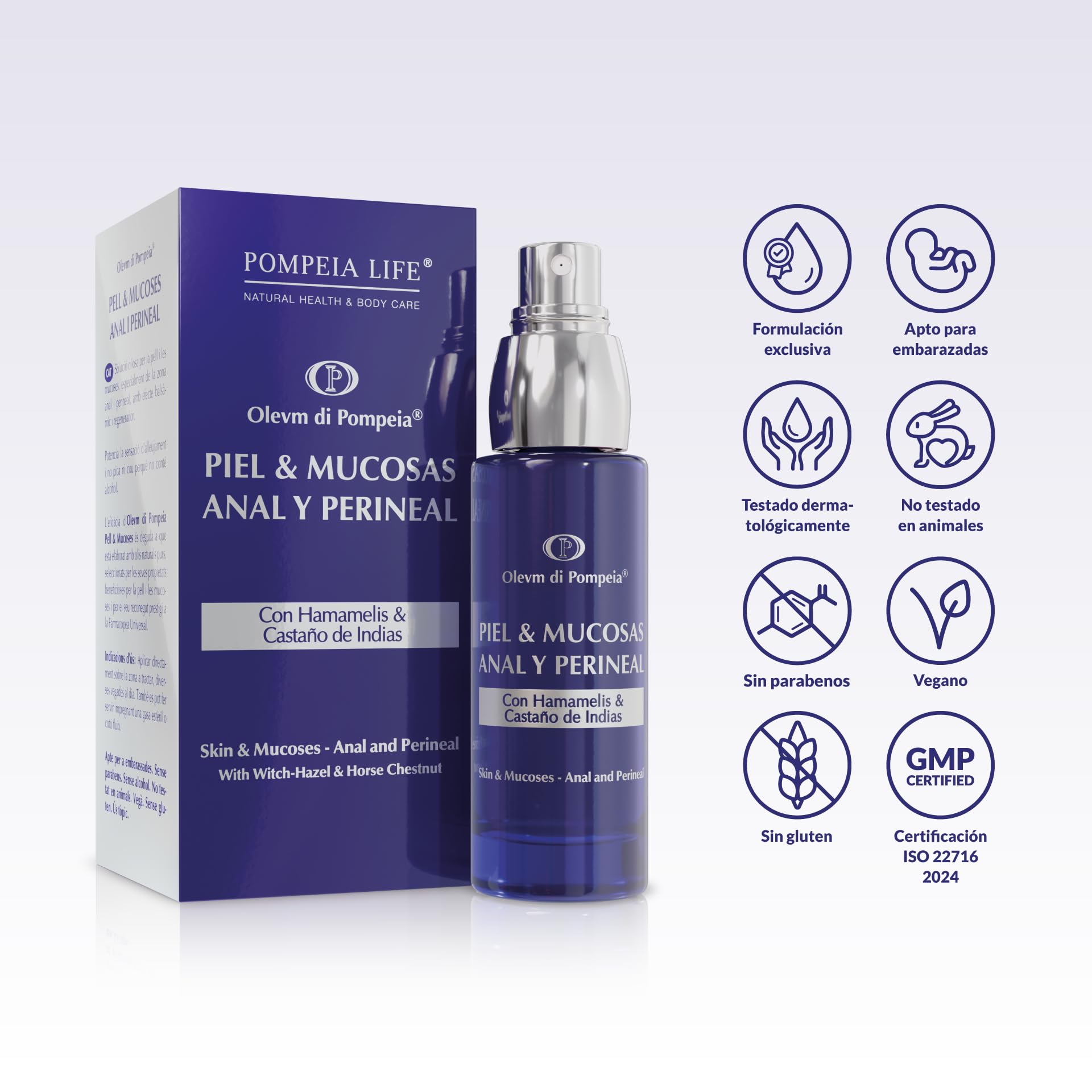Olevm di Pompeia Piel y Mucosas Anal y Perineal 30ml