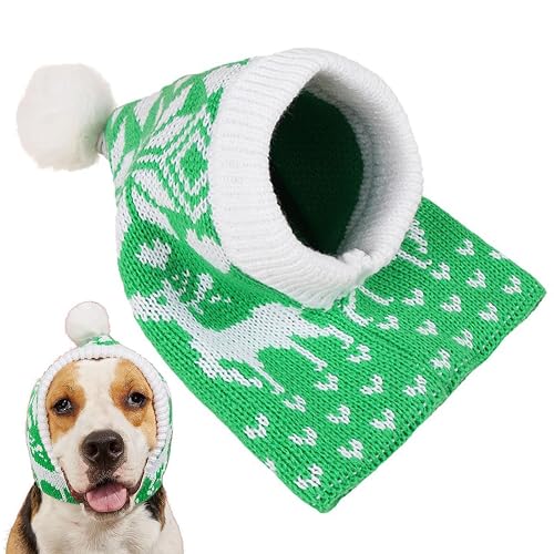 Veeteah Gorro de punto para perros pequeños