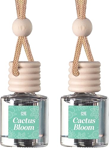 Miniatura 9 de CE Craft Difusor de aceite de fragancia colgante de aire de madera de teca + caoba, difusor de ambientador de coche para aceites esenciales, aromas,