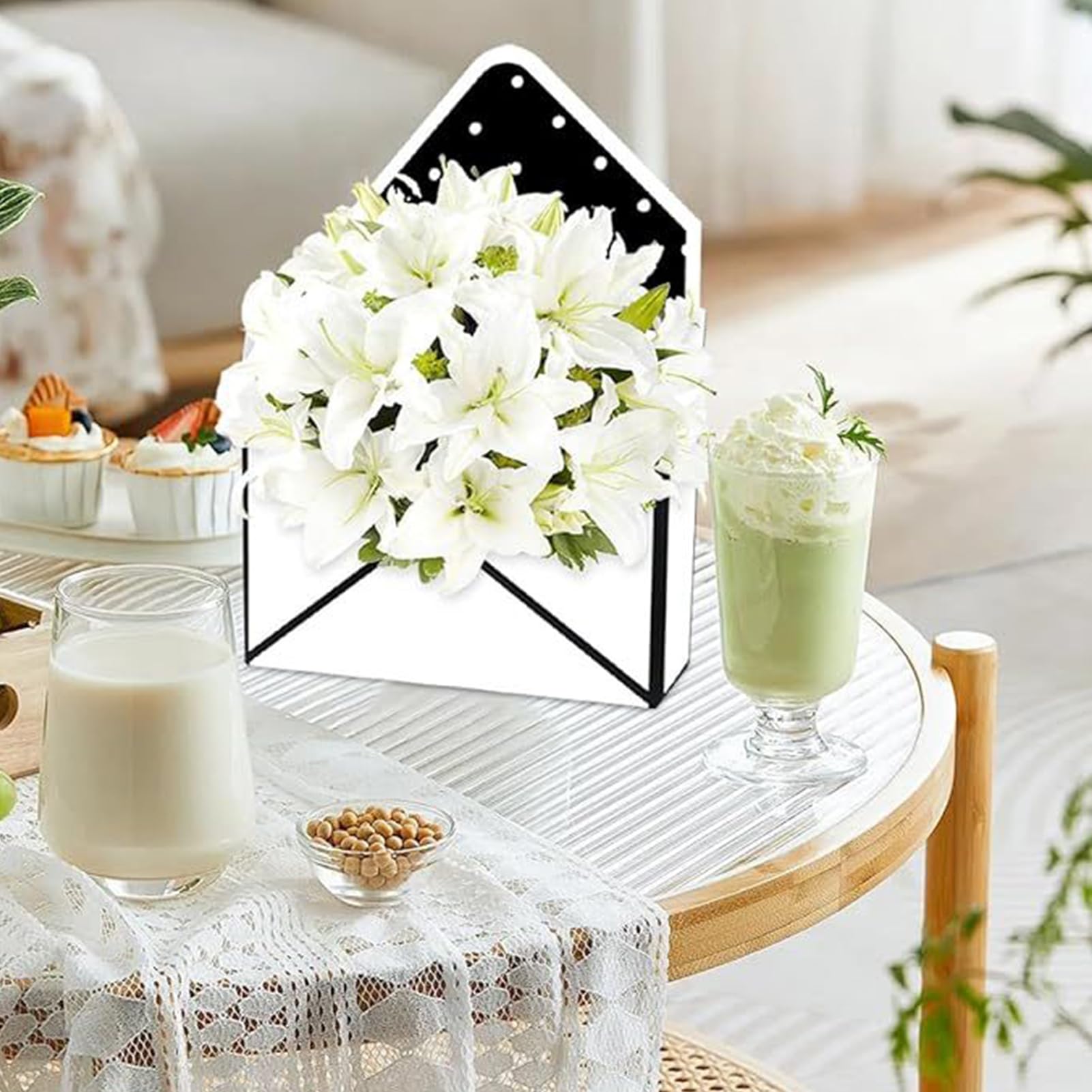 Pudełko Koperta Na Dzień Zakochanych 10 Sztuk Eleganckie Składane