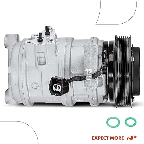 Miniatura 9 de A-Premium Compresor de aire acondicionado con embrague compatible con Cadillac CTS 3.2L 2003-2004 Sedan