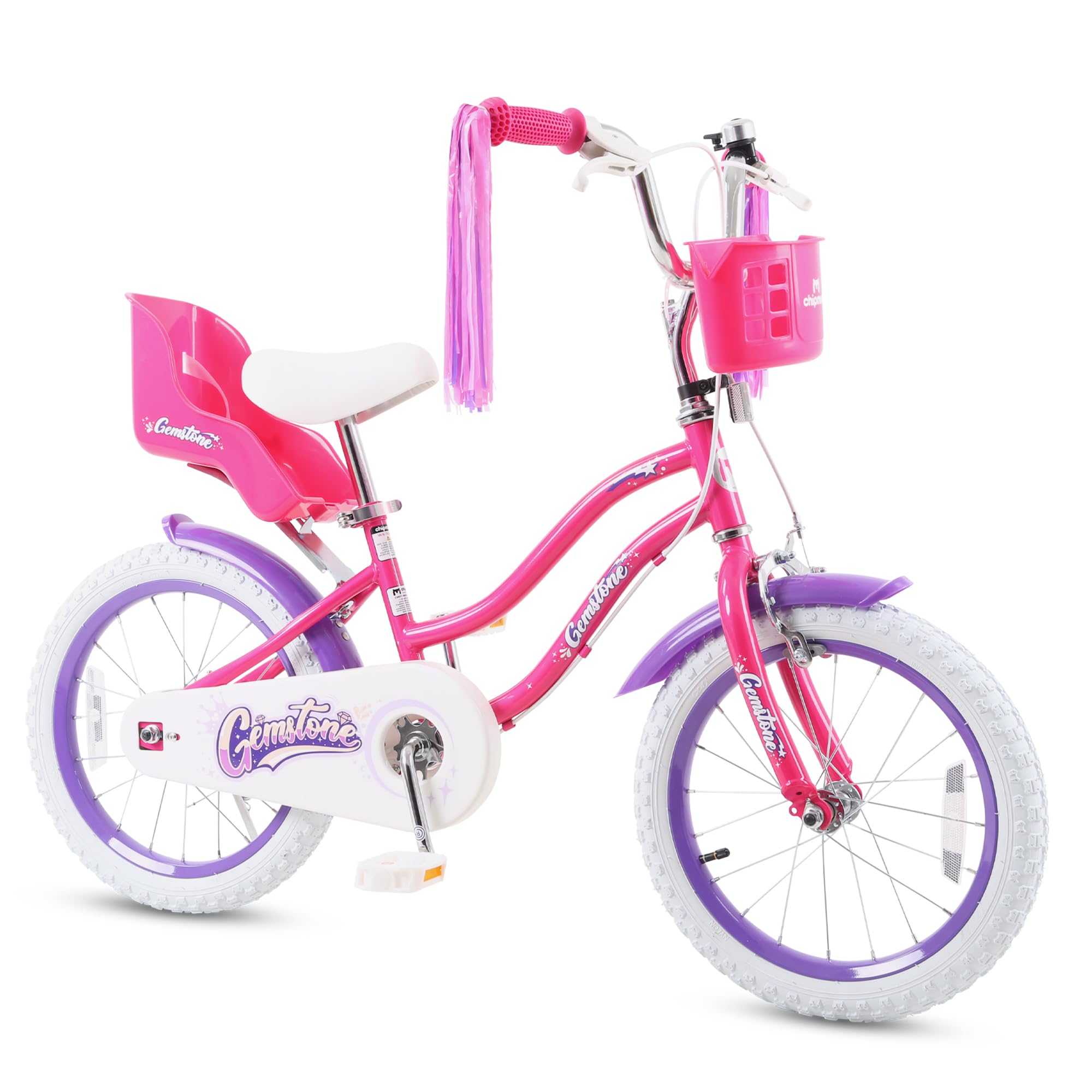 Chipmunk Kids Bike Toddlers 12 14 16 18 Inch Wheel Bicycle Beginners Boys Girls Ages 3-11 Years, Multiple Color Options