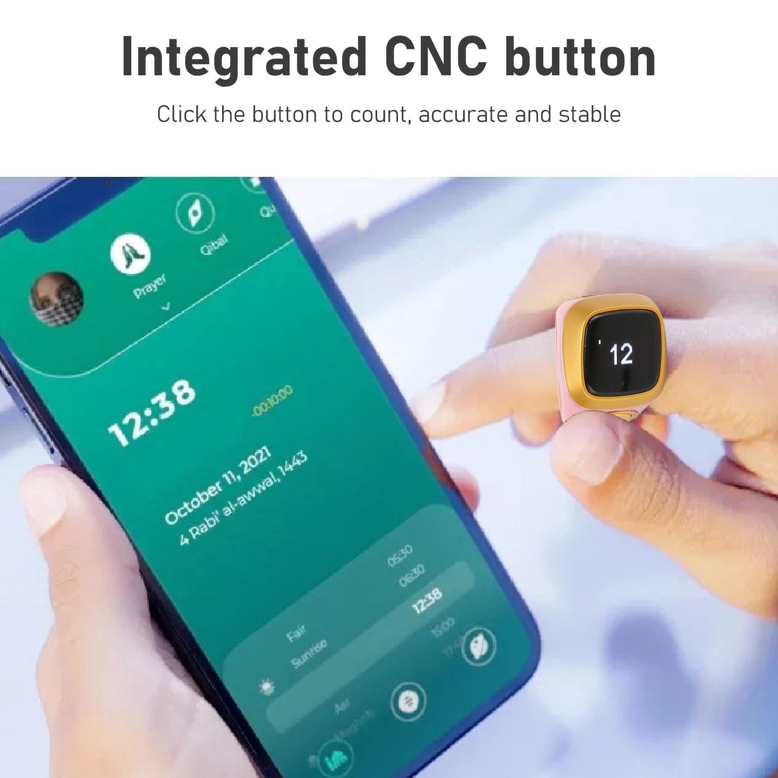 Compteur Sport Compteur Digital Manuel Pour Doigt - Compteur électronique Portable ABS - Pour Sport, Fitness Et Comptage Rapide Compteur ABS Durable Entraînement
