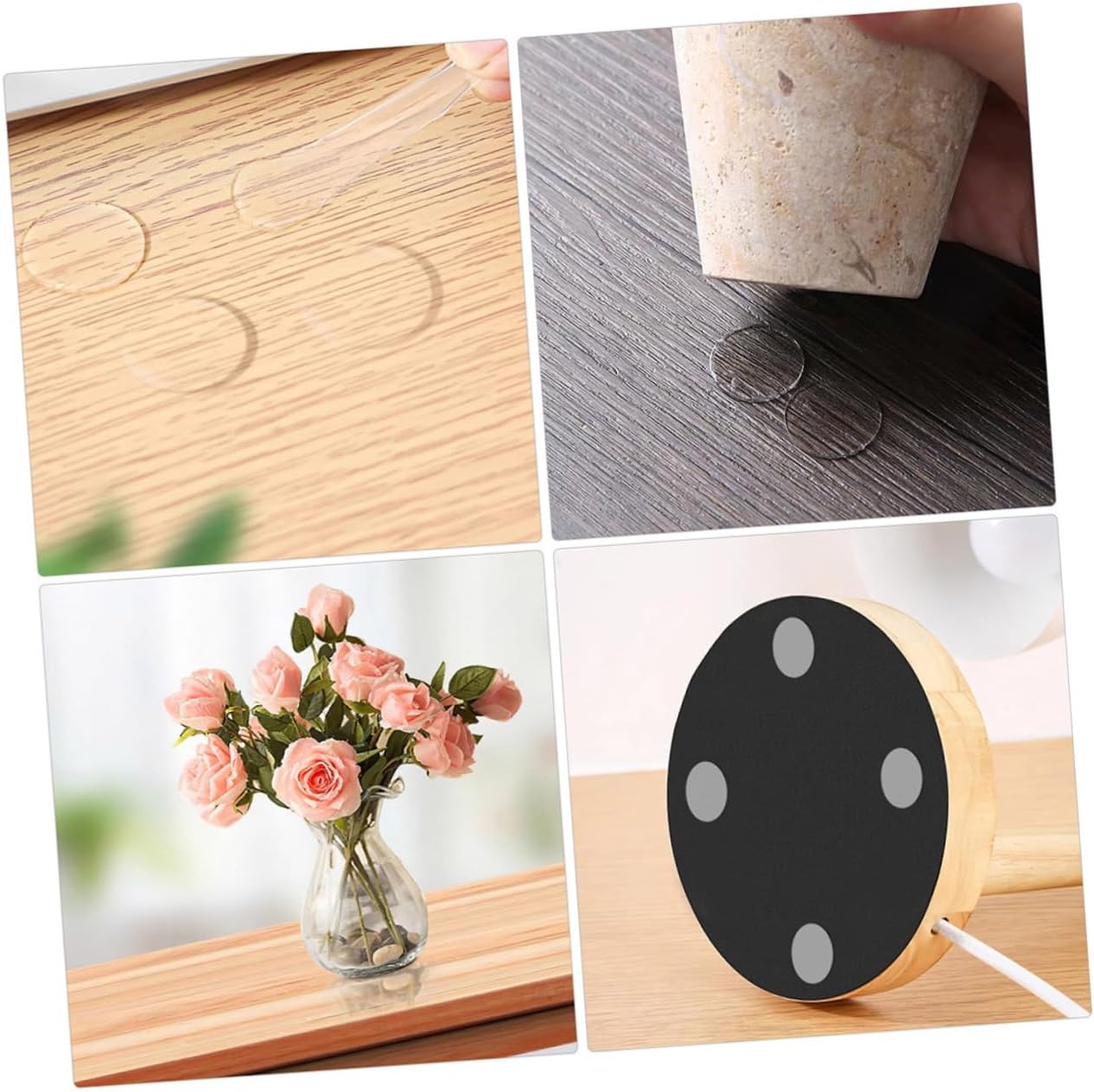 Gadpiparty 20PCS Double-Sided Adhesive Dots Sticky Stickers for Crafting Office and Classroom Use Removable Self-Adhesive Round Labels
