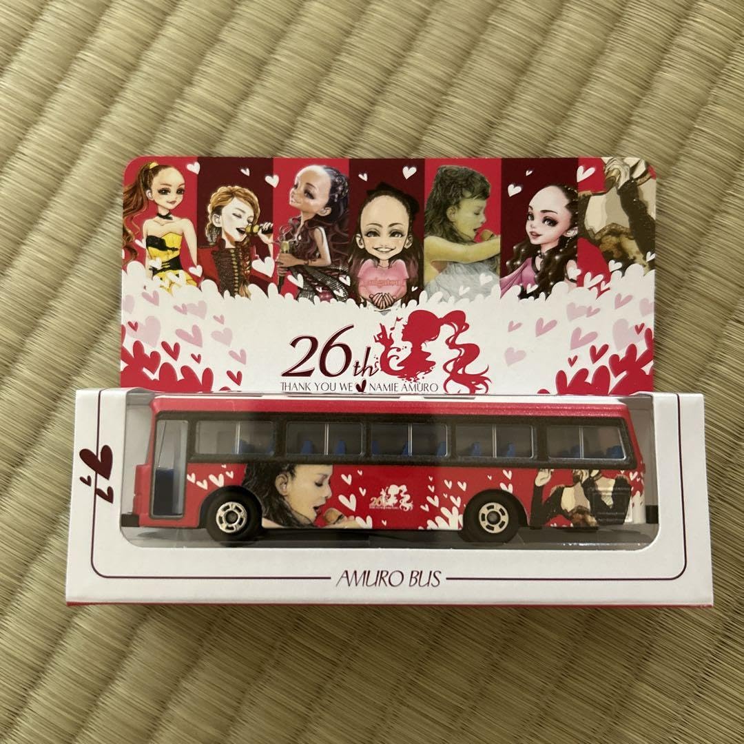 Amazon.co.jp: 安室奈美恵 ミニカー ラッピングカー バス : おもちゃ  