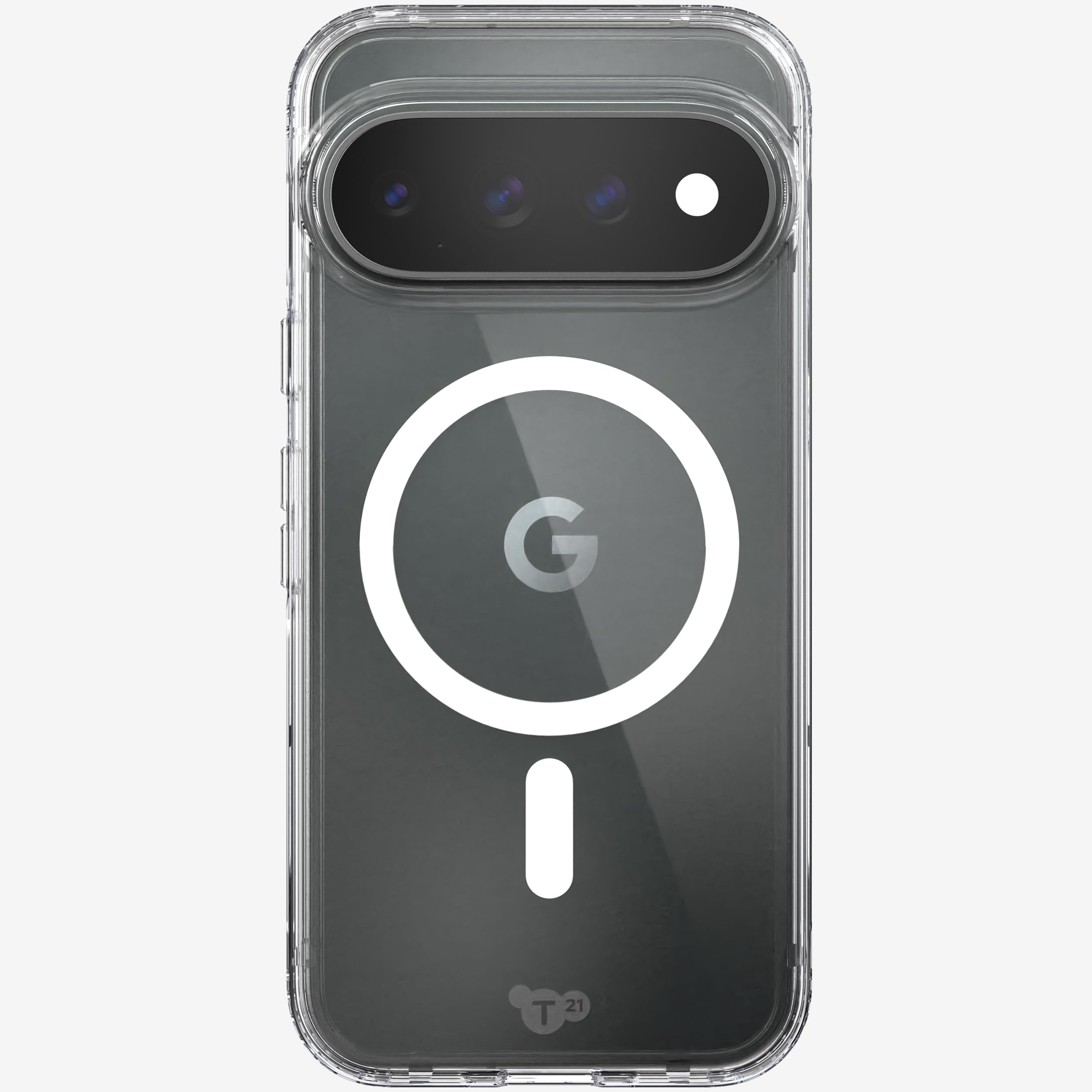 tech21 EvoClear - Funda con imán para Pixel 11 Pro XL | Transparente