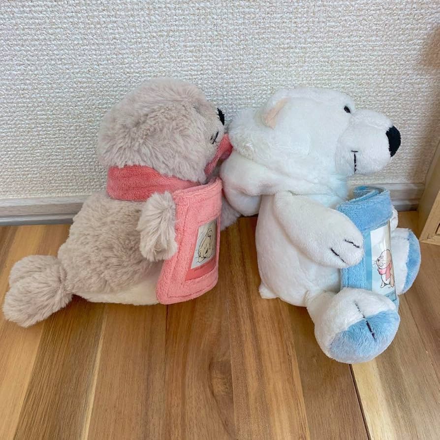 NICI フォトフレーム付き シロクマ アザラシ ぬいぐるみ セット 71sSGoEFNdL._UF894,1000_QL80_.jpg