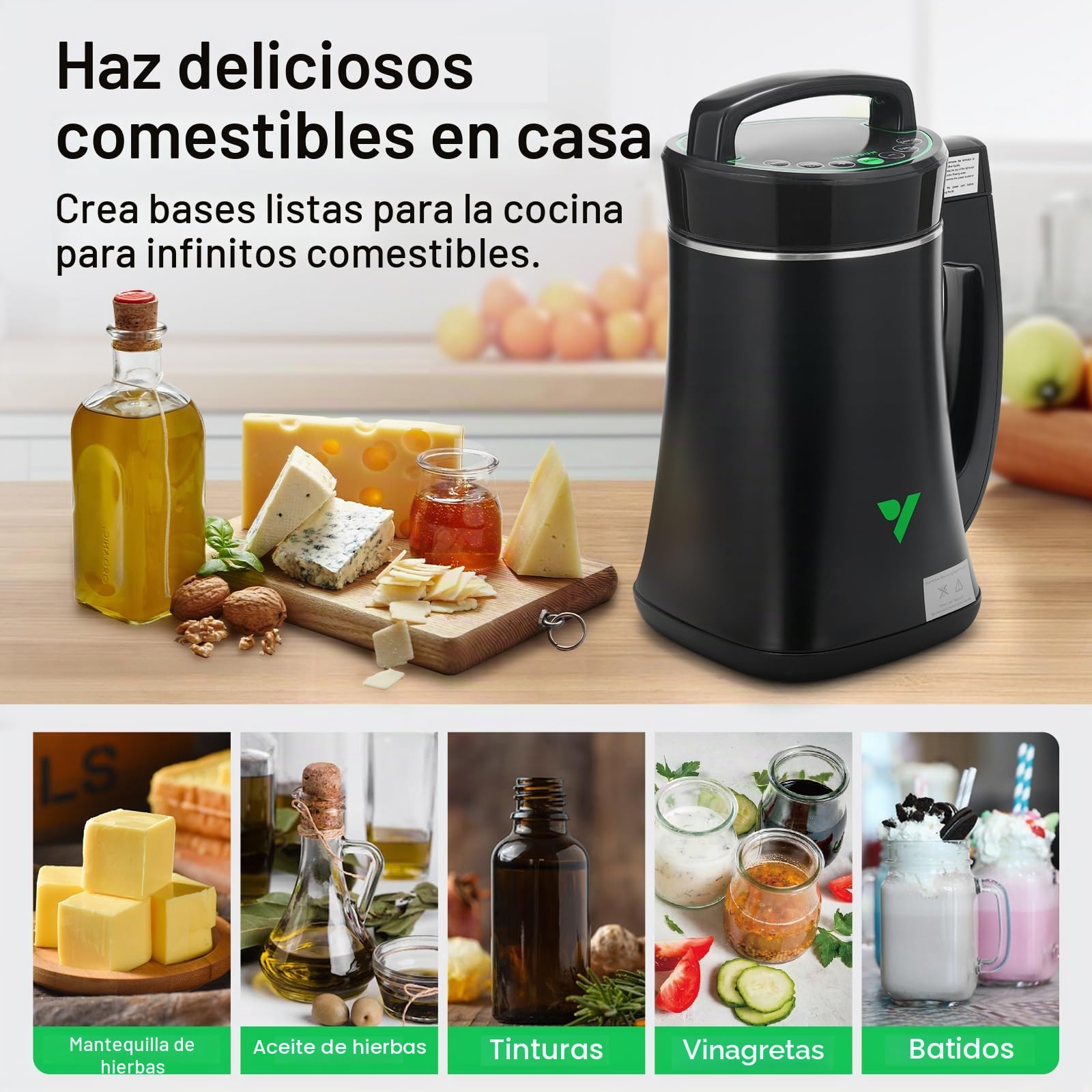 VIVOSUN Máquina de descarboxilación e infusión de hierbas | Extractor botánico e infusor para hacer mantequilla, aceite y tinturas, recetas y accesorios