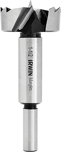 Irwin Tools 1966934 IRWIN Marples - Broca Forstner para perforación de madera, 1-12 pulgadas,