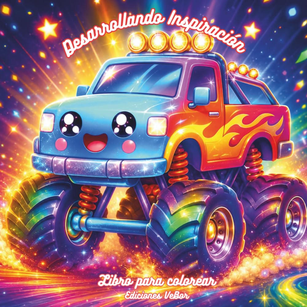 Desarrollando Inspiración: Libro para colorear (Colección Infantil Kawaii)