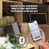 Vista 7 de Magnavox Sistema de estante de CD de 3 piezas con radio estéreo digital PLL FM