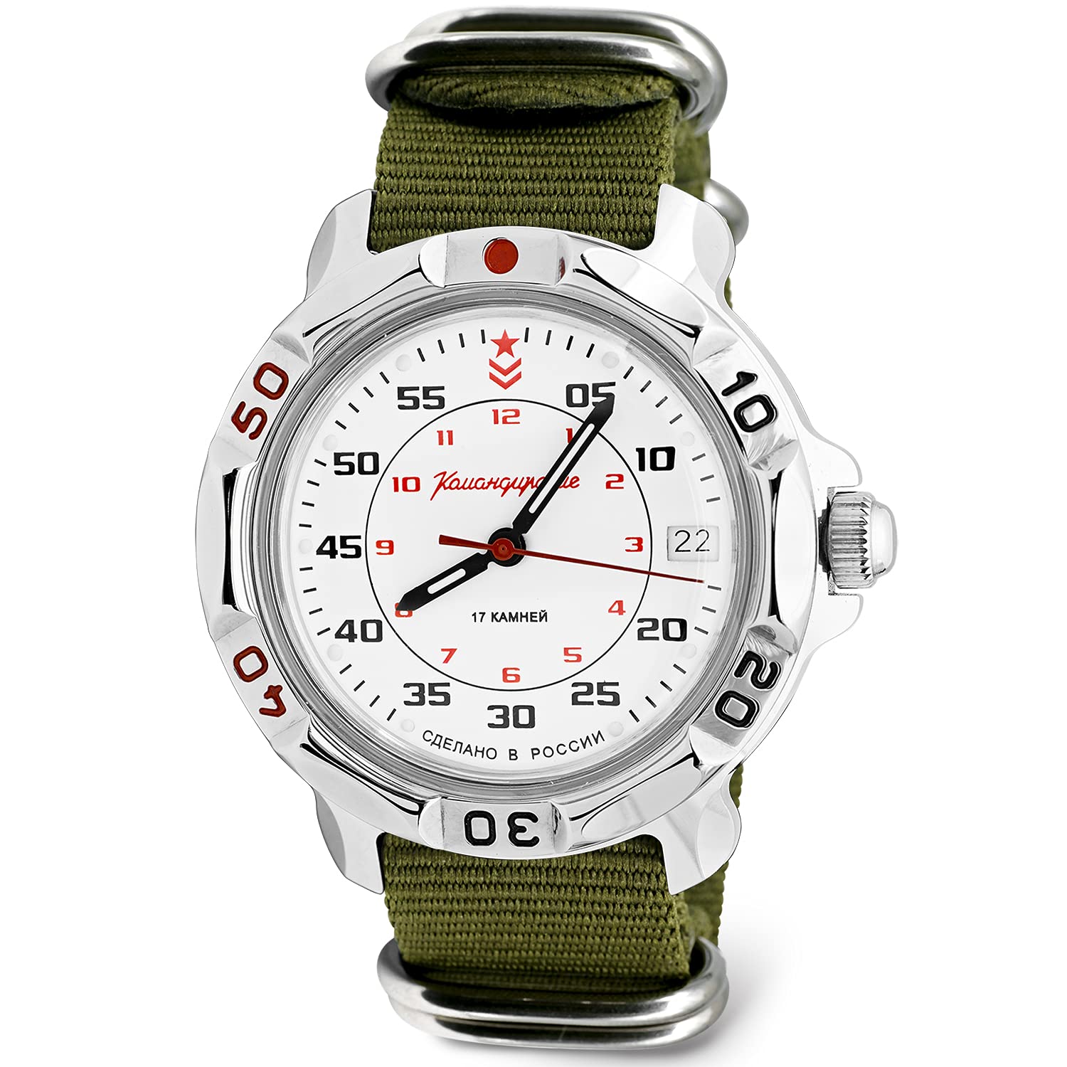 VOSTOK| Komandirskie Russian Army Commander Classic Military Mechanical Wrist Watch | 171 Series | Fashion | Business | Casual Men's Watches