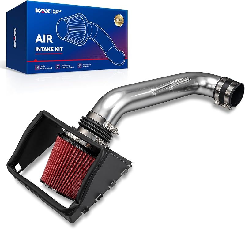 Kit de admissão de ar frio KAX 8,26 cm para Ford F-150 5.0L 2015–2020 – 1 conjunto