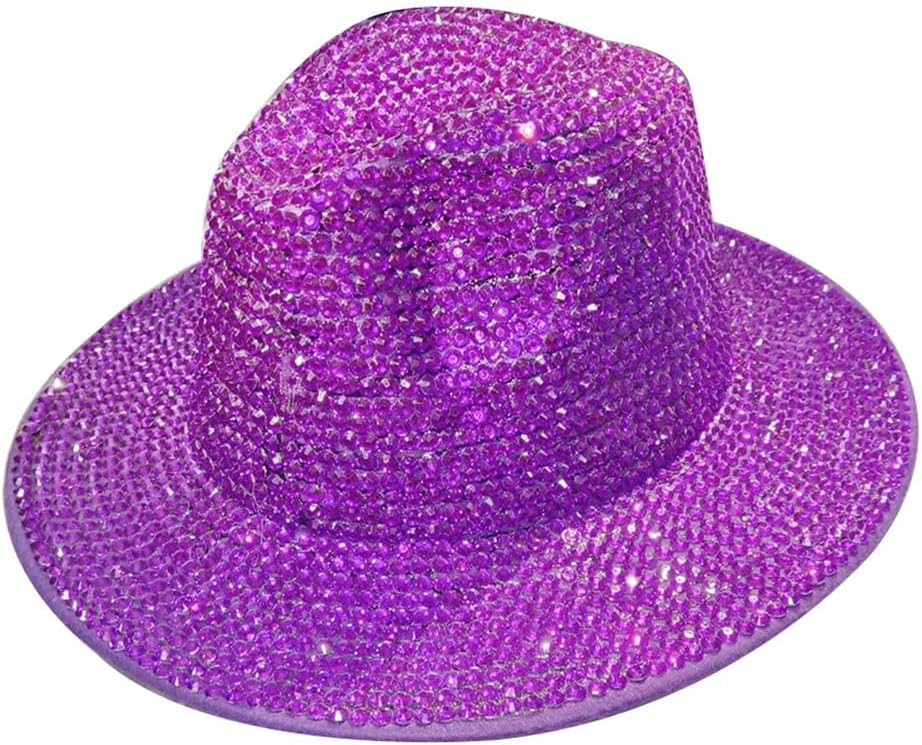 Generic Fedoras Hat Jazz Hat Vintage Women's High Hat Pearl Accessories Panama Hat 11 M56-58CM, Medium
