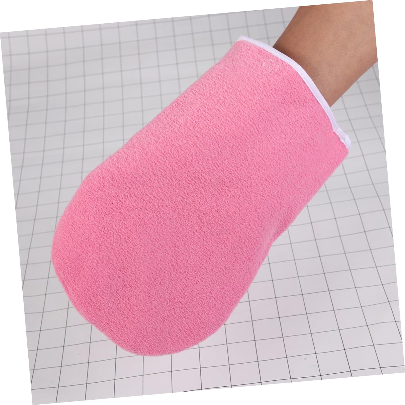 Beavorty 6pares Guantes y Botines De Cera De Parafina Rosa Cierre Para Tratamientos De Manicura y Pedicura Para Mantener El Calor y Mejorar La Penetración De Nutrientes La Piel