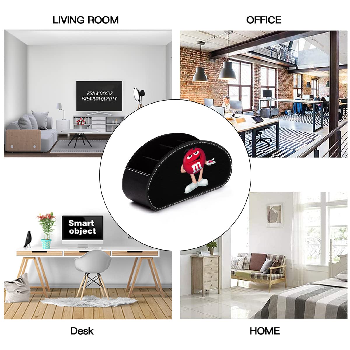 Amazon｜エムアンドエムズ チョコ リモコンラック リモコンスタンド