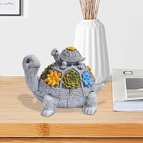 Miniatura 6 de Bandejas de ceniza de tortuga, cenicero interior con tapa, bandeja de cenizas impermeable sin humo con bonita decoración de tortuga, ceniceros de