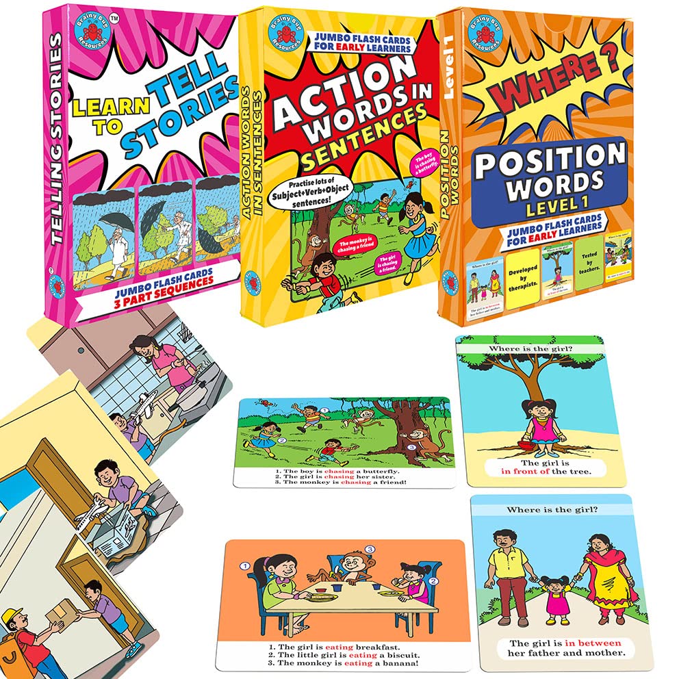See full amazon price history chart for Speak in Sentences 3 Deck Combo | 30 Story Sequencing Cards | 30 Action Words in Sentences Cards | 30 Answer Where? Questions Cards | Learn English | Special Needs Kids Speak in Sentences 3 Deck Combo | 30 Story Sequencing Cards | 30 Action Words in Sentences Cards | 30 Answer Where? Questions Cards | Learn English | Special Needs Kids (B0BS9P17SZ) Amazon Price History, Amazon Price Tracker