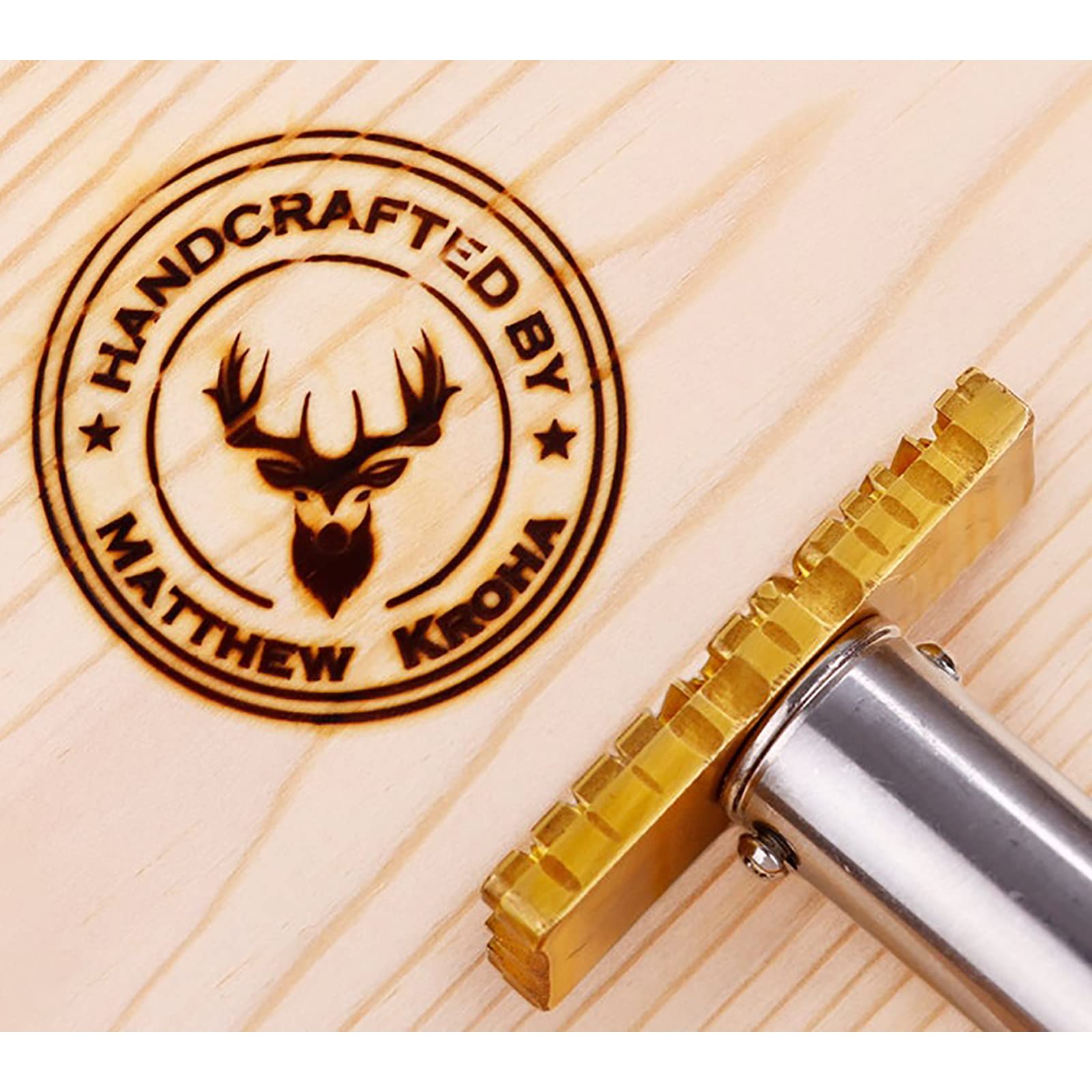Fer à Marquer Électrique 300W - Personnalisation Bois Cuir Gâteaux Logo