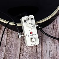 Vista 5 de MOOER Hustle Drive Pedal de distorsión de guitarra eléctrica, 2 modos de trabajo: modo de pico alto/bajo, adecuado para diferentes músicas