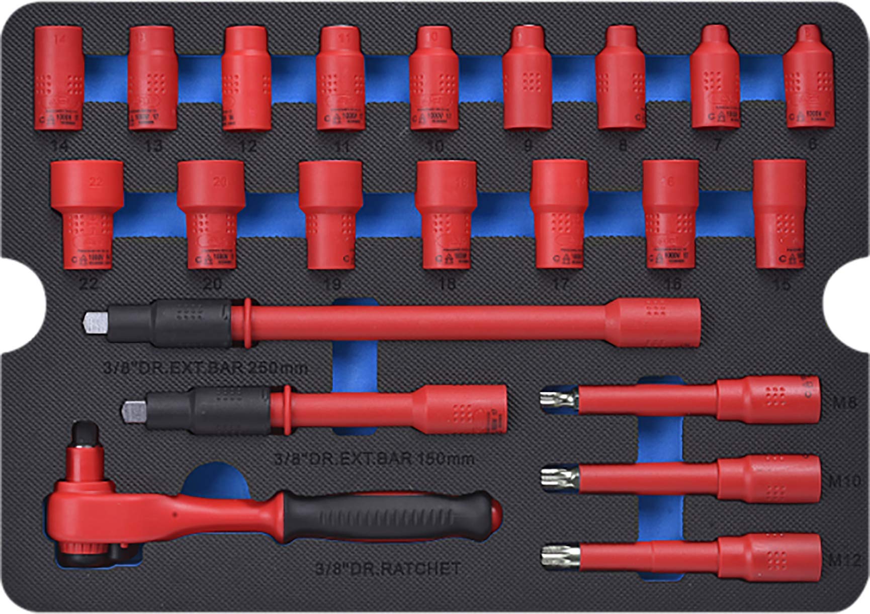 SW STAHL Set Utensili VDE 50 Pezzi, Valigetta Attrezzi Isolati 1000V