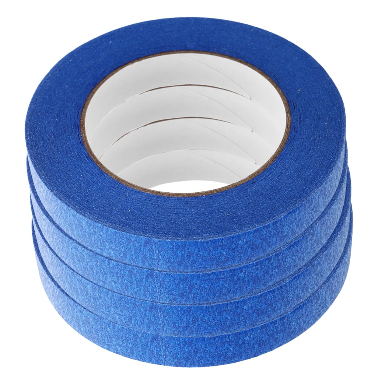4 Rolls Automotive Masking Tape for Car Edges Blue Glass