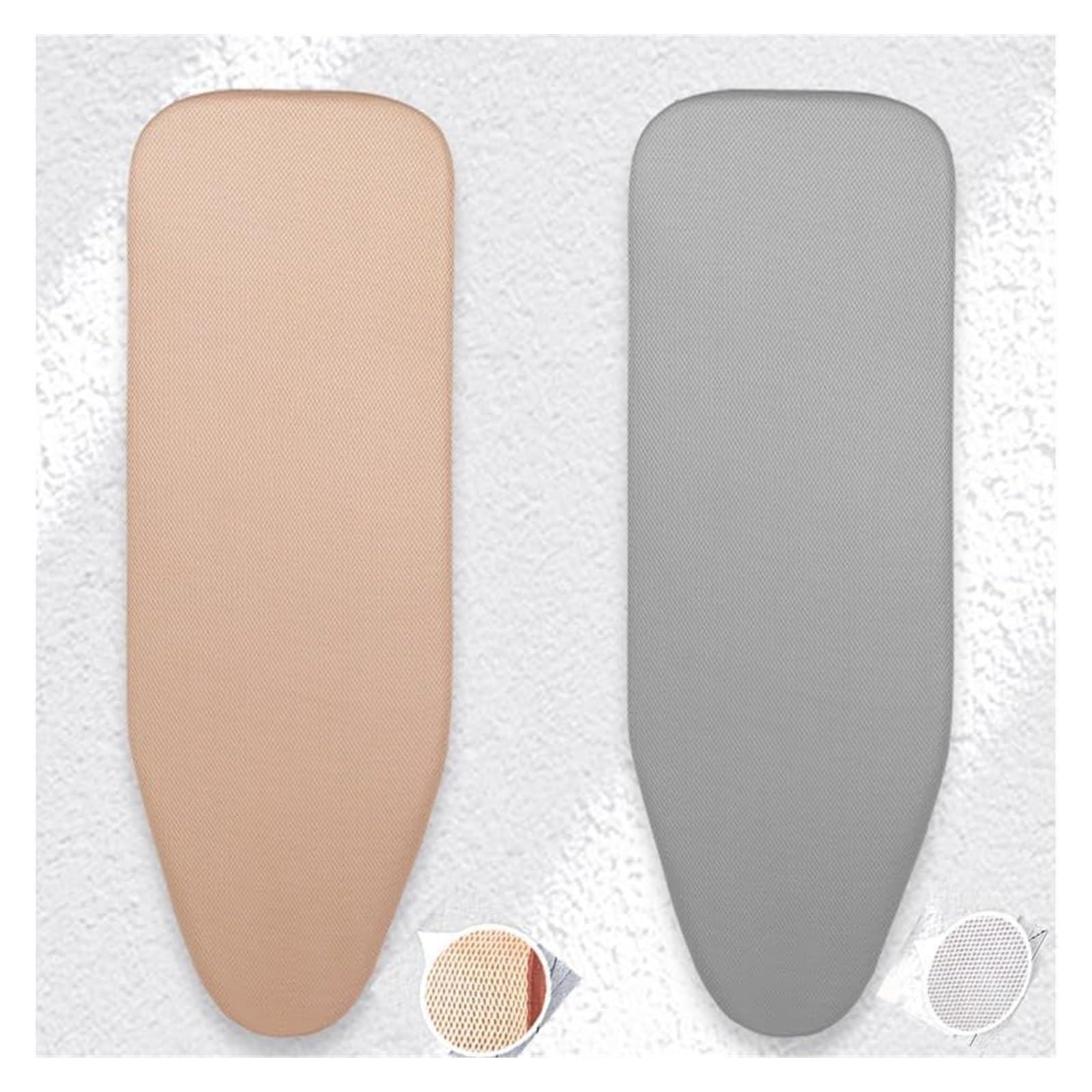 Funda for Tabla de Planchar, Resistente y Gruesa, Resistente a Quemaduras.(Gray,38x13in)