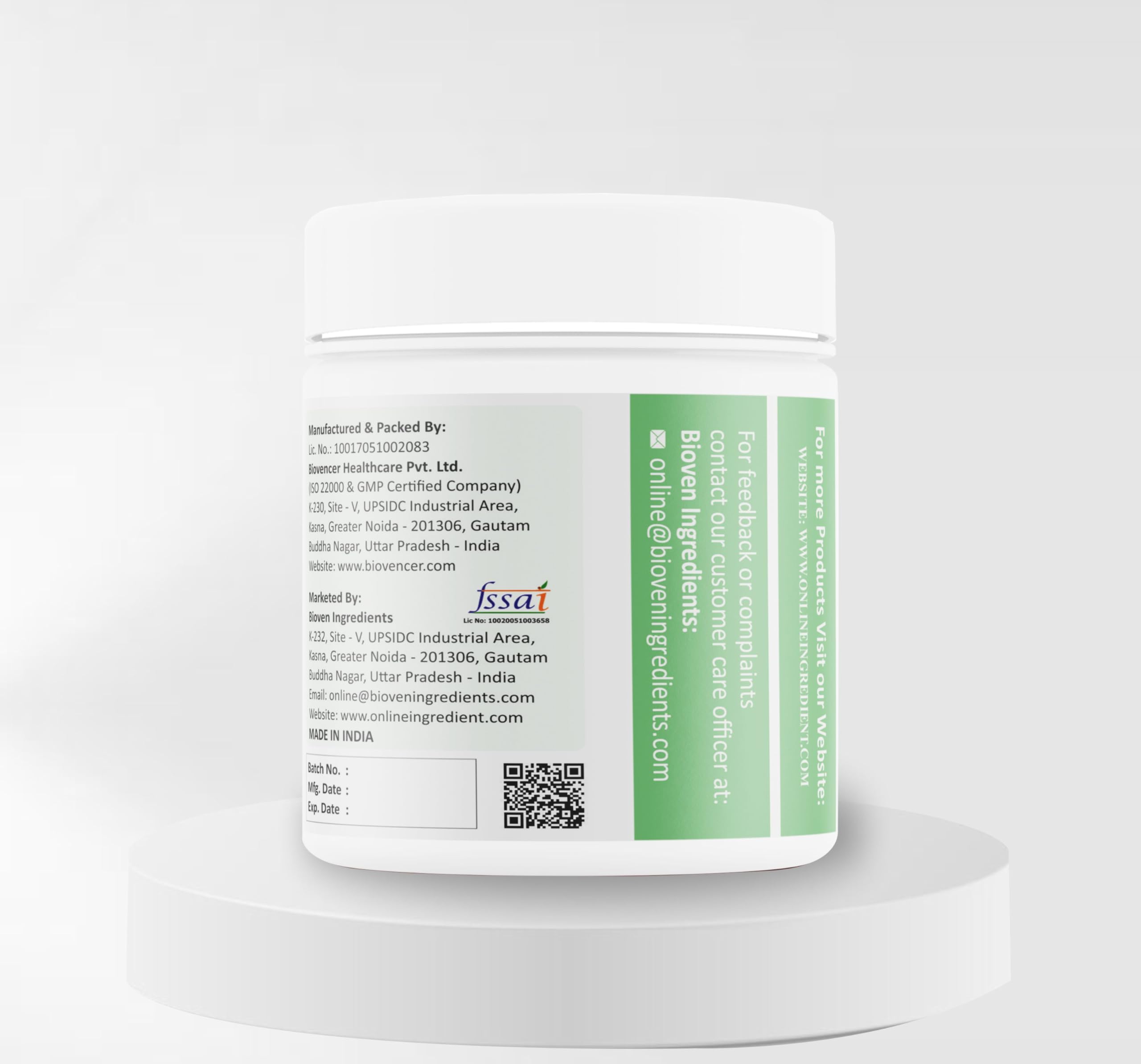 Ingredients Catalase Enzyme Powder, Non-GMO, Dietary Supplements/Food and Beverages, Broad pH Range of Activity, Excellent Thermostability, Hydrolyse Hydrogen, No Filters/Binder — Amazon image 2