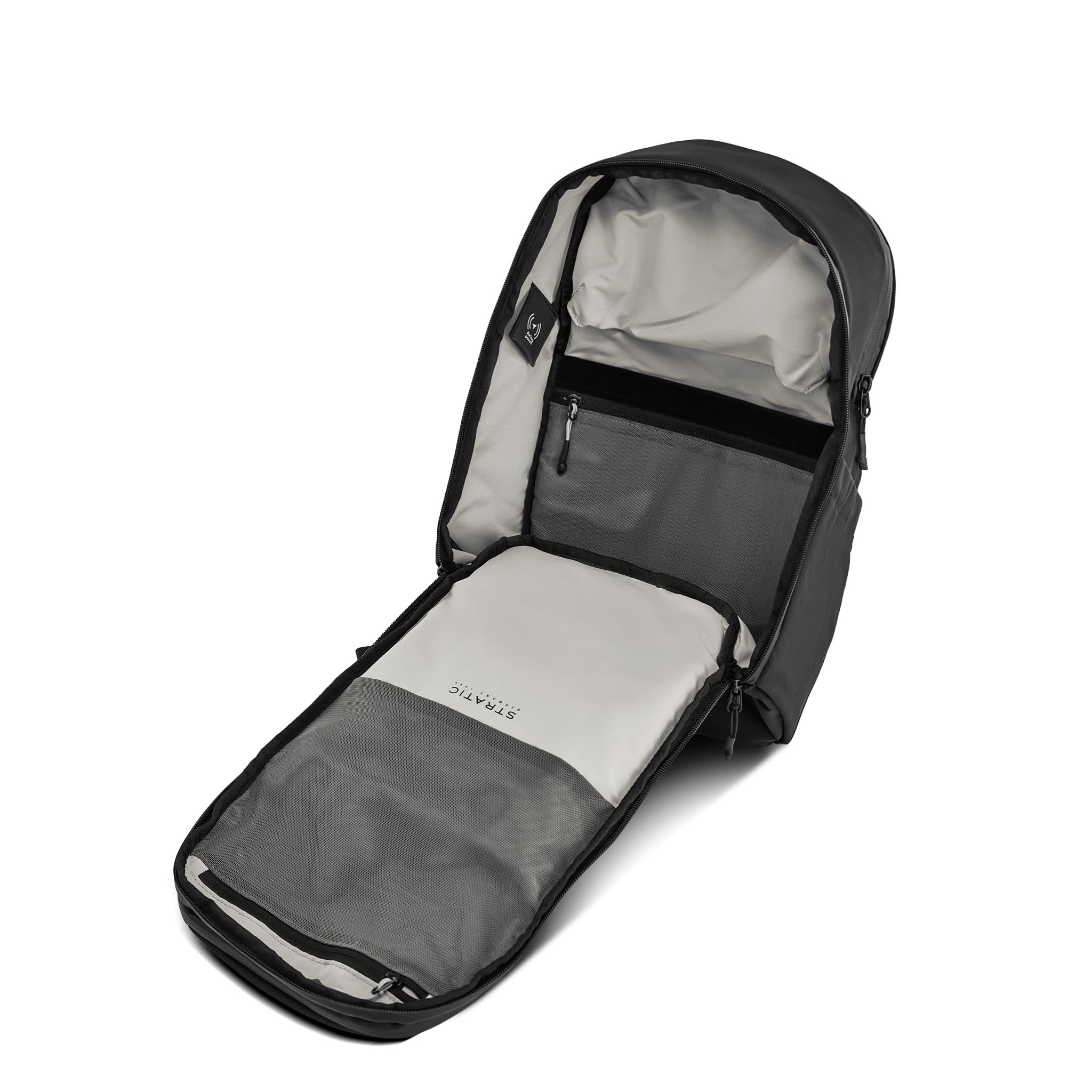 Stratic Move Backpack Small Daily Use Plecak 25L Mężczyźni Kobiety Kieszeń na Laptop 14 cali Nylon Plecak do Biznesu Uniwersytetu Szkoła Codzienna, Kolor: czarny, S, Casual