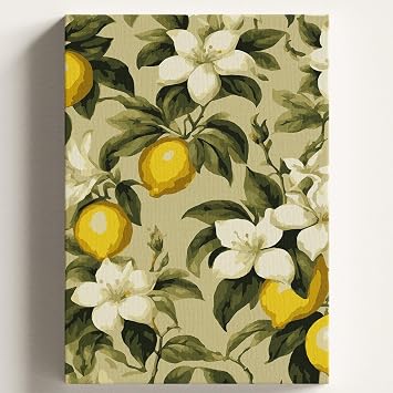 Say larla Boyama Tuval Hobi Seti L MON Temal  F r a ve Boya Dahil Set  tal  40x50 CM Kendin Yap Say larla Tuval Boya Kiti KASNAKLI