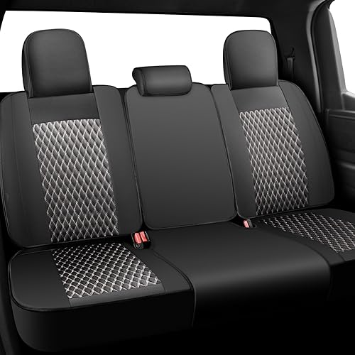 Miniatura 2 de Octomo Juego completo de fundas de asiento para Toyota Tundra CrewMax 2009-2023 Double Extended Cab SR5 Limited TRD Pro Platinum Tundrasine 1794