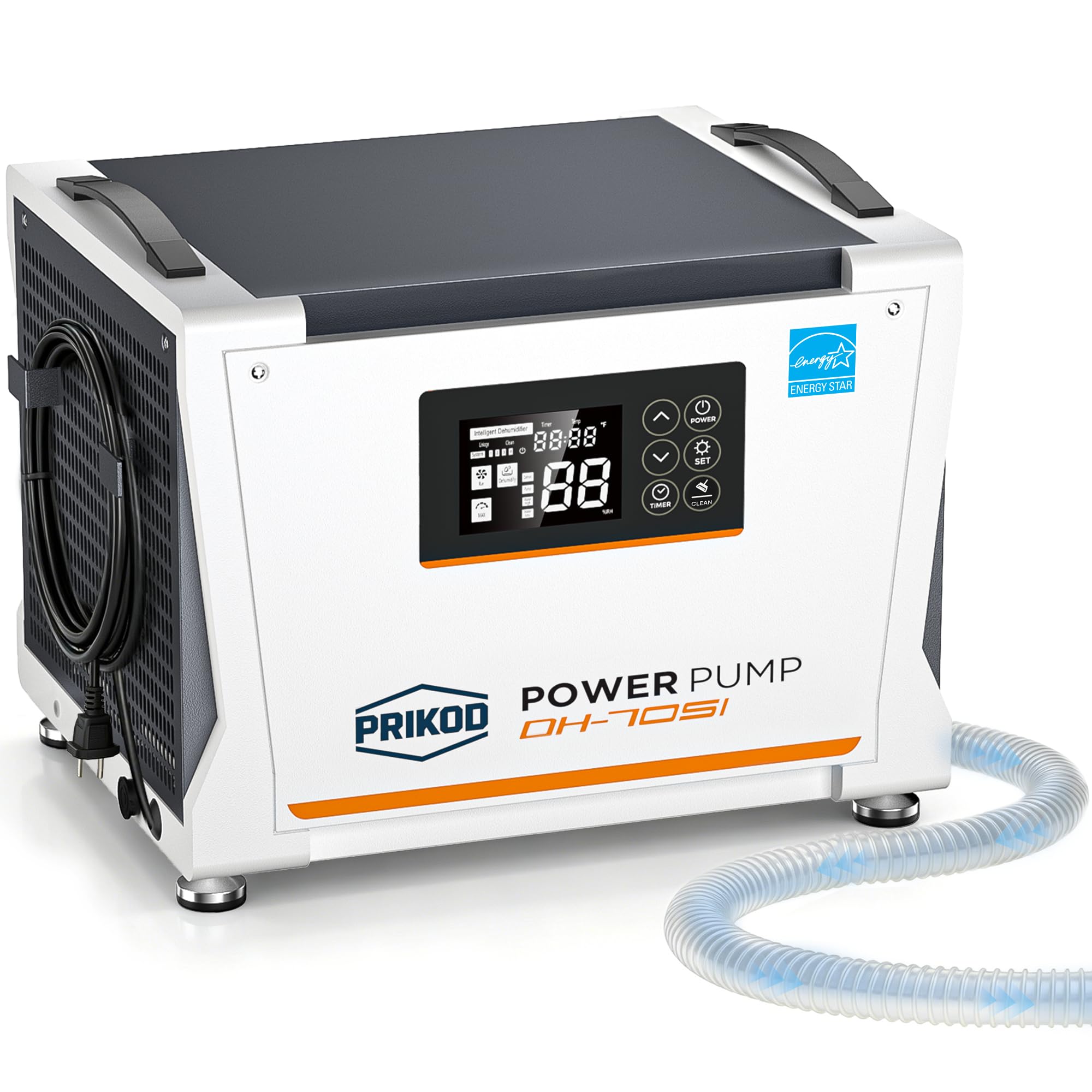 Prikod 70 Pint Crawl Space Dehumidifier