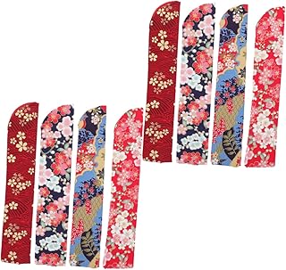 BESPORTBLE 8pcs Fan Bag Fan Container Fan Storage Bag Tableware Storage Pouch Japanese-Style Brocade Fan Cover Gift Bag Bags for Fan Storage Folding Fan Organizing Bag Fan Protective Pouch