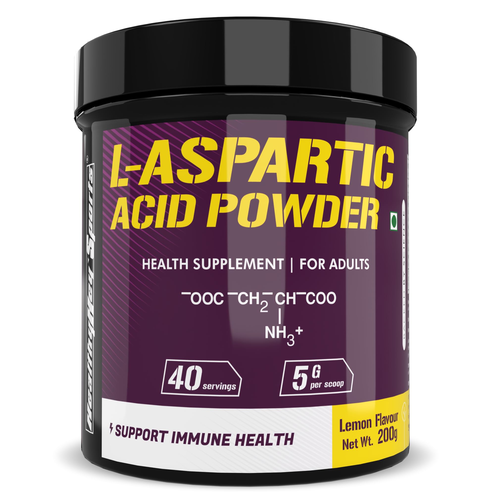 HealthyHey Sports L- Aspartic Acid Powder - Lemon Flavour - 200g (B0BVRPWN8D) Amazon Price History, Amazon Price Tracker