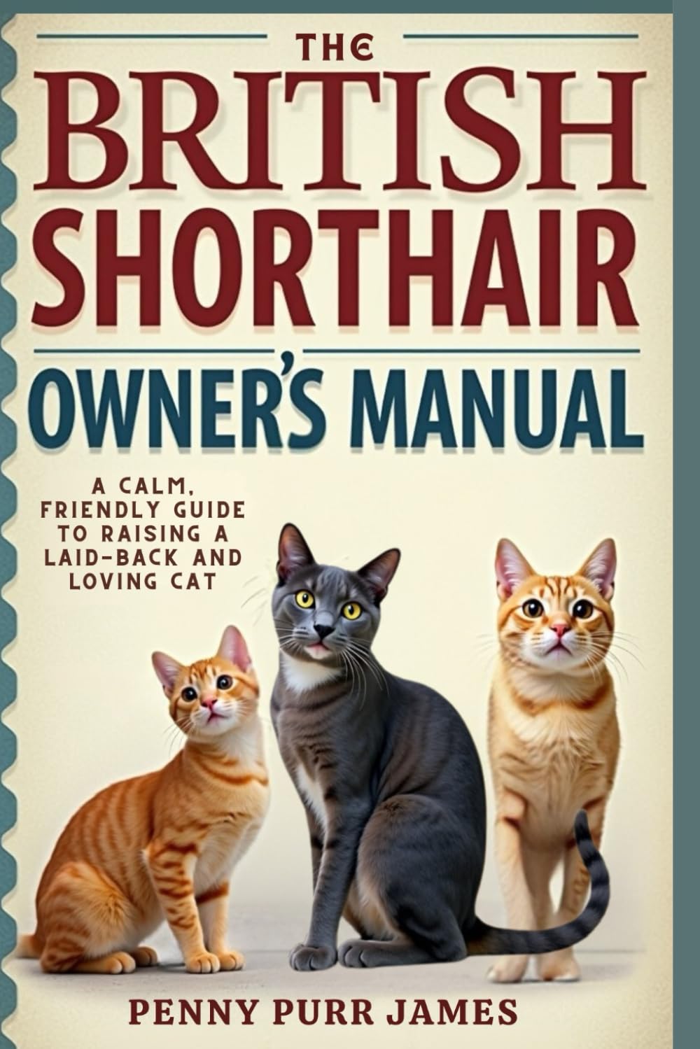 The British Shorthair Owner’s Manual: A Calm, Friendly Guide To Raising A Laid-Back And Loving Cat (Cat Breeds & Care Guides Series)