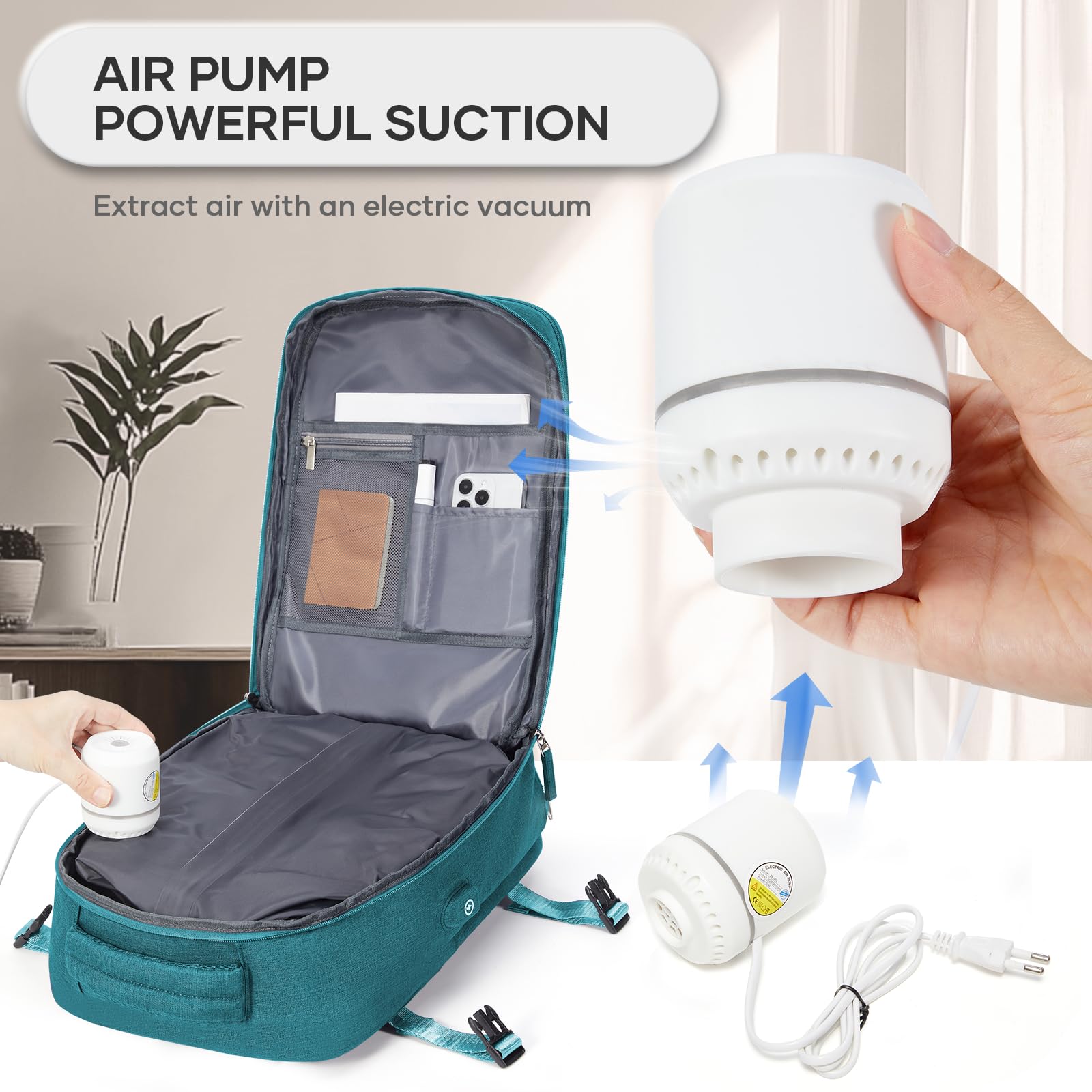 BJLFS Borse da Cabina per Ryanair 40x30x20 Bagaglio a mano Sottovuoto 40x20x25 Zaino da Viaggio con Sottovuoto impermeabile Donna Zaino Easyjet 45x36x20 Zaini Wizzair con porta scarpe